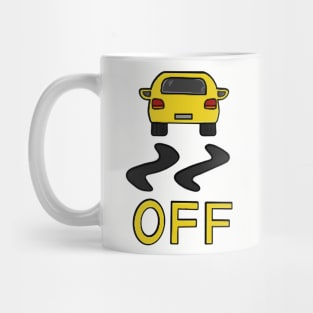 Yellow Car Mug